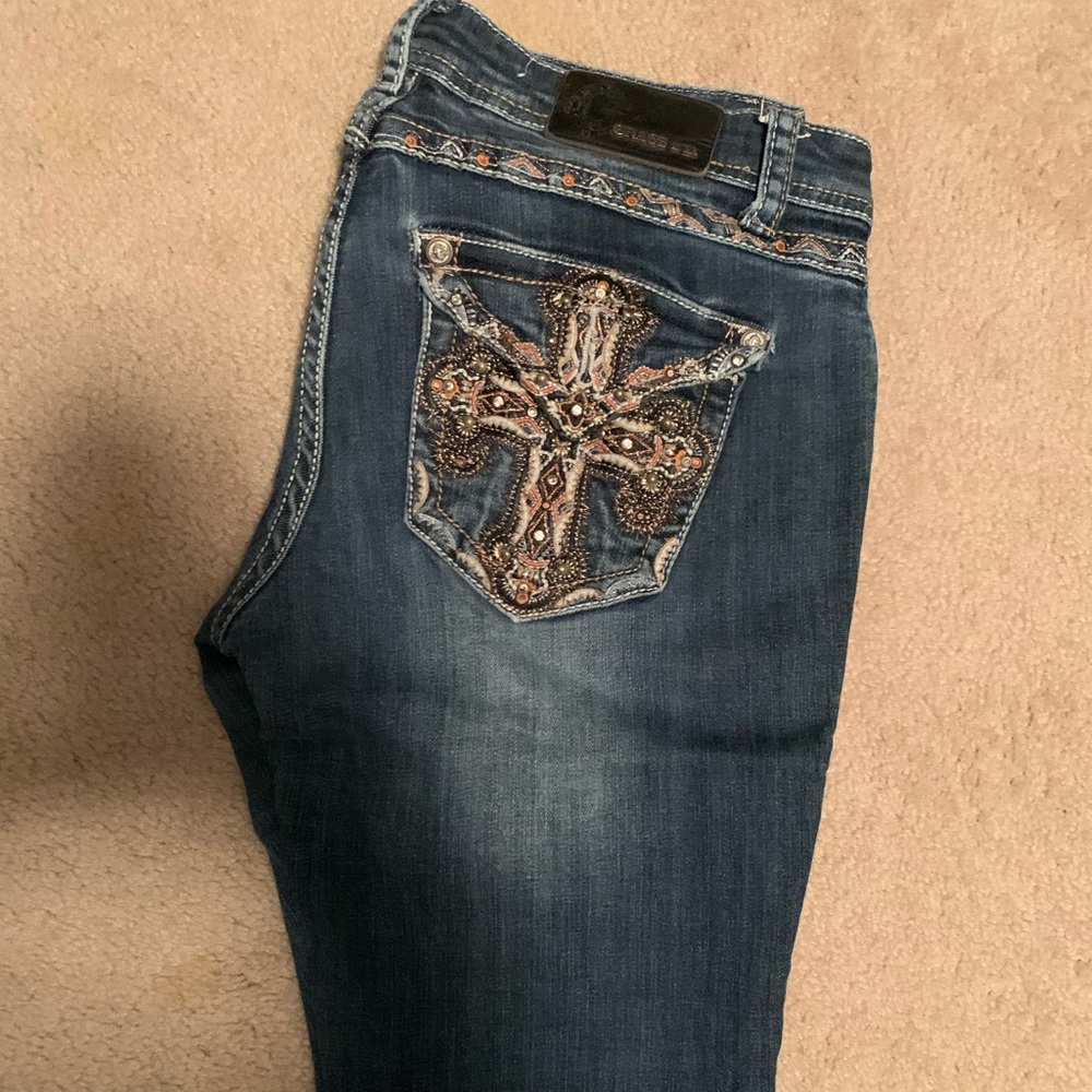 GRACE Boot Cut With Gems